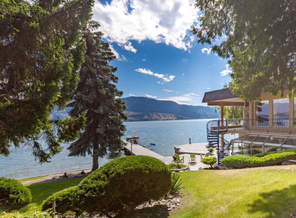 Okanagan Lakefront Home on Two Lots Vernon Real Estate